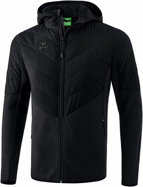 Stepp-/Strickjacke mit Kapuze