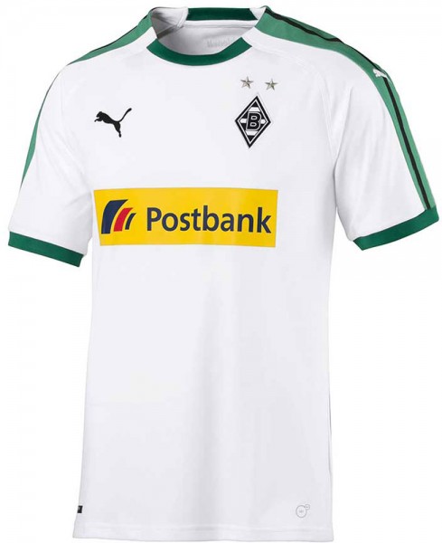 BMG Home Shirt Replica mit Sponsoren Logo