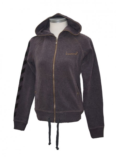 Ginger Zip Hood Sweat