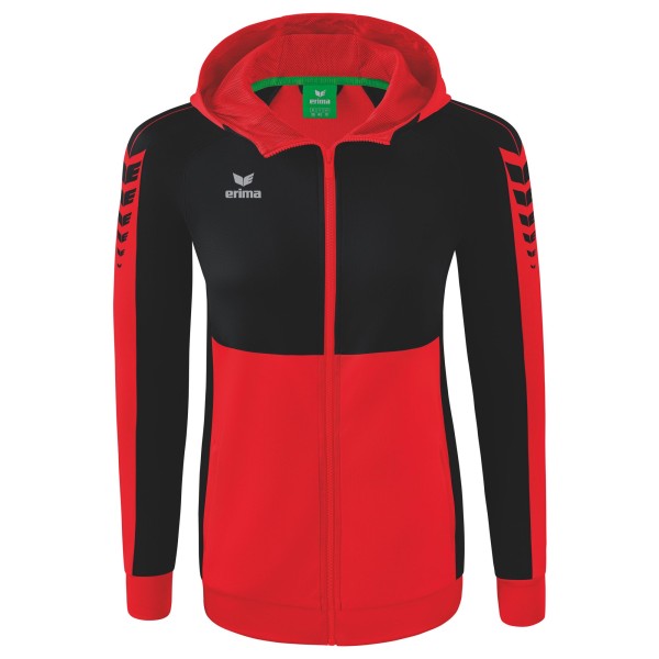 Six Wings Damen Trainingsjacke mit Kapuze