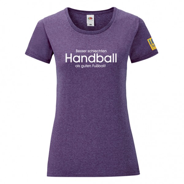 Basic T-Shirt Ladies "Besser schlechten Handball