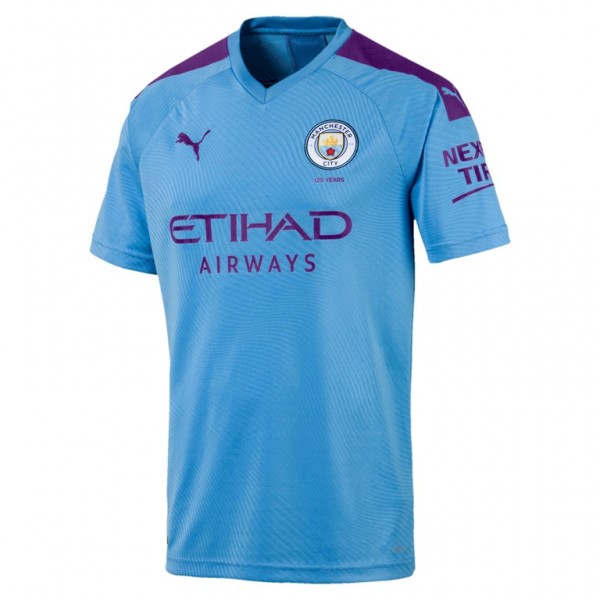 MCFC Home Shirt Replica SS mit Sponsor Logo